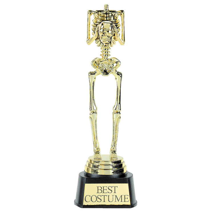 Best Costume Skeleton Trophy  Award