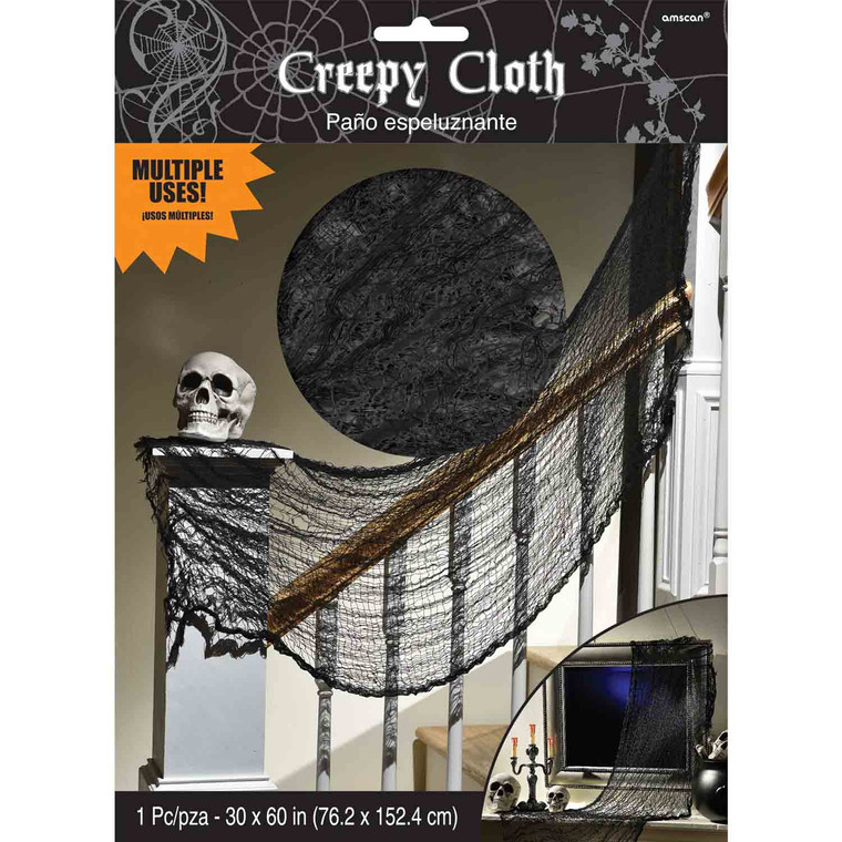 Halloween Creepy Cloth - Black