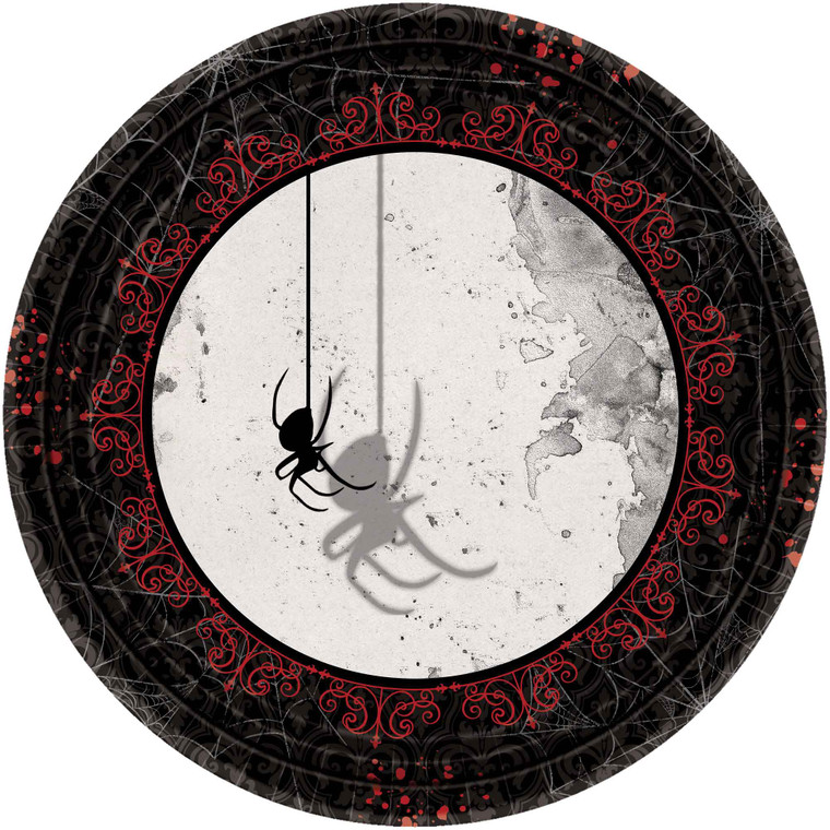 Dark Manor 9in/23cm Rnd Plate