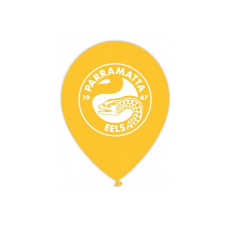 NRL PARRAMATTA EELS - 11' YELLOW BALLOON