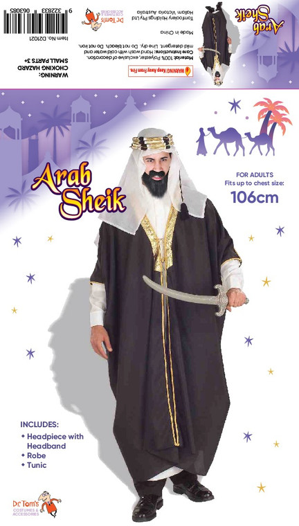 ARAB SHEIKH COSTUME