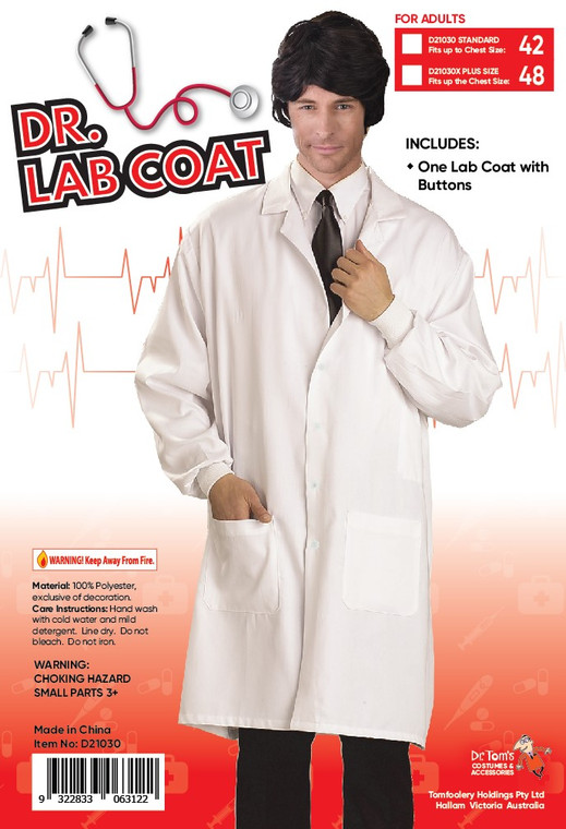 DR. LAB COAT - STANDARD SIZE