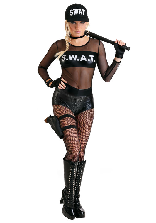 SEXY SWAT COSTUME - XS/S