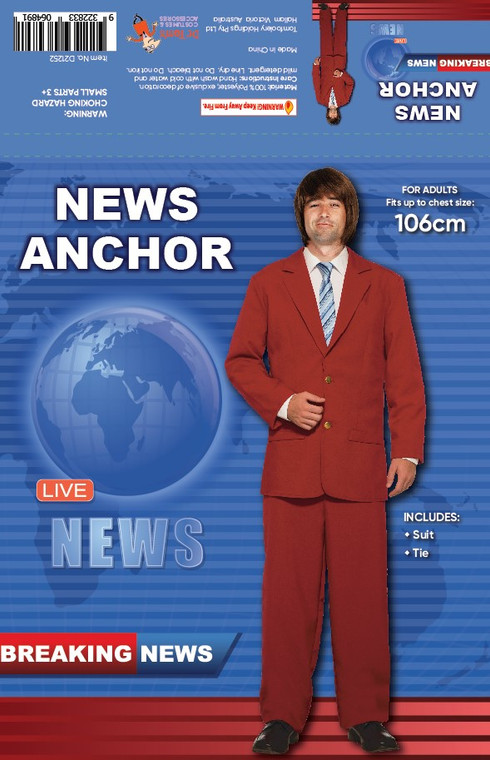 NEWS ANCHOR SUIT - STANDARD SIZE