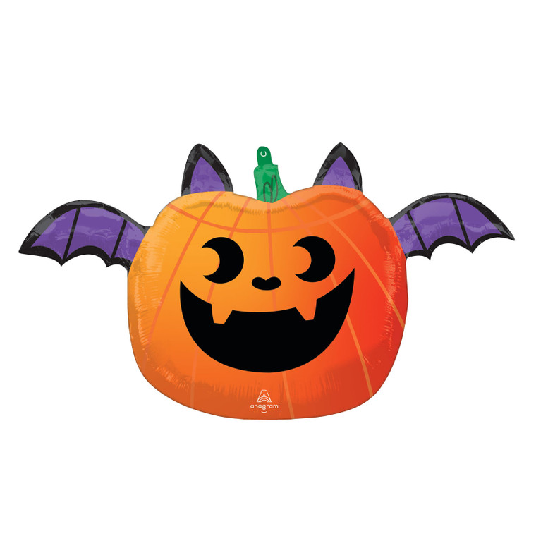 Standard Shape Fun & Spooky Pumpkin Bat
