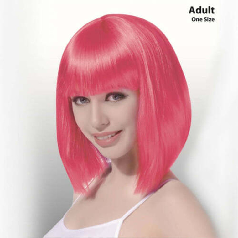 CRAZY HORSE STYLE HOT PINK BOB IN PVC BOX
