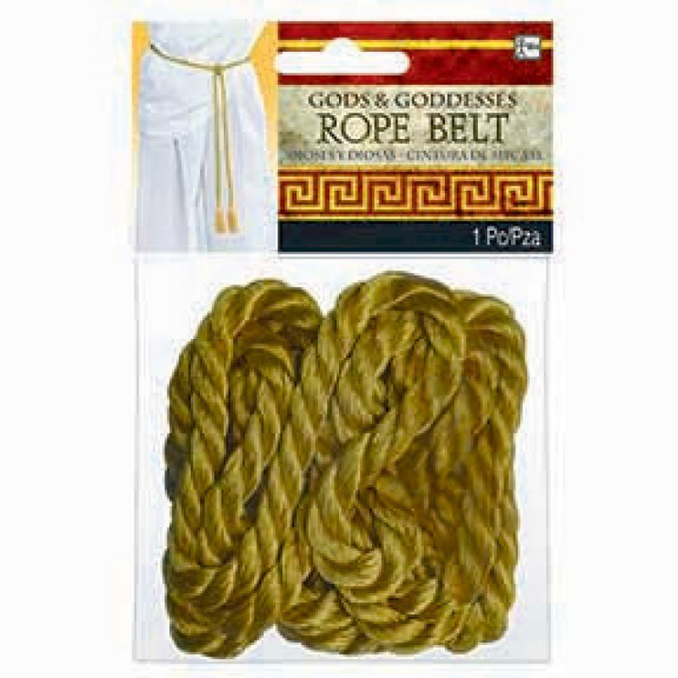 Gods & Goddes Rope Belt Gold