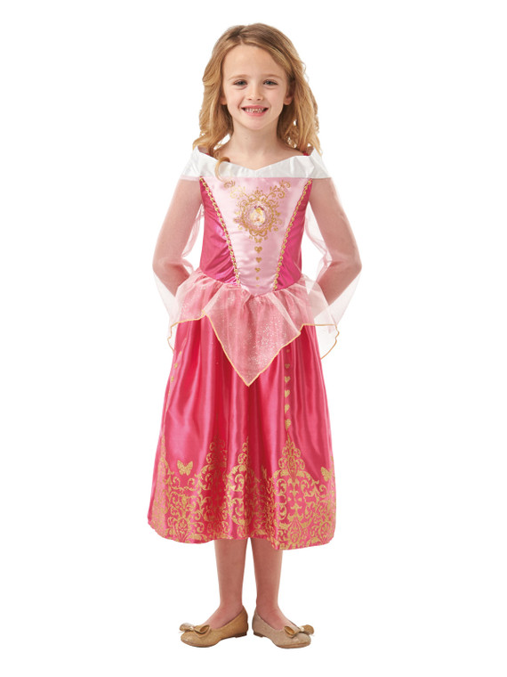 SLEEPING BEAUTY GEM PRINCESS COSTUME - SIZE 4-6