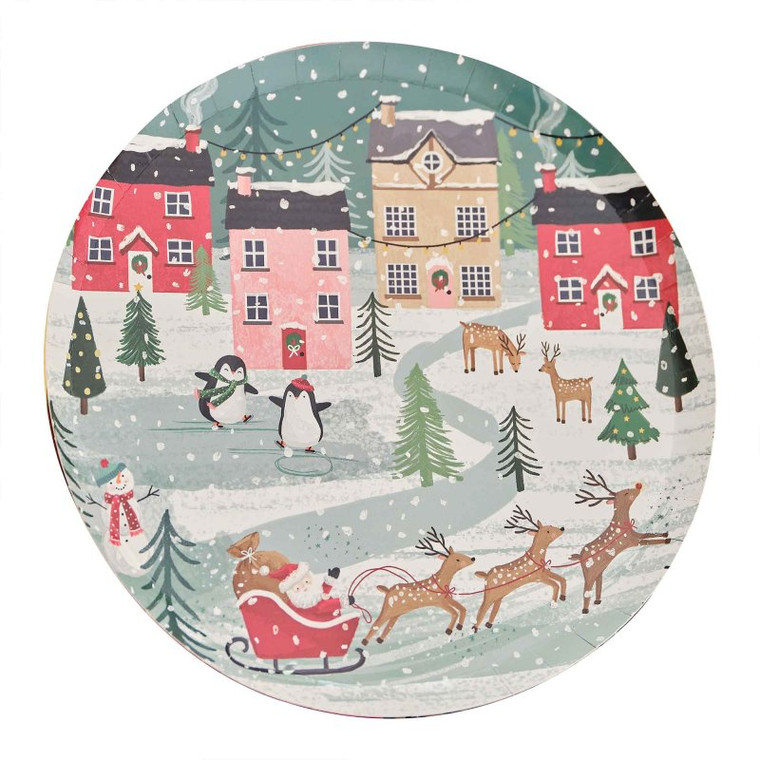 Merry Little Christmas Paper Plates