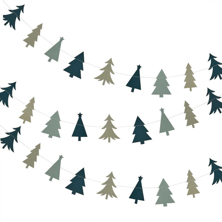 Nordic Noel Tree Bunting