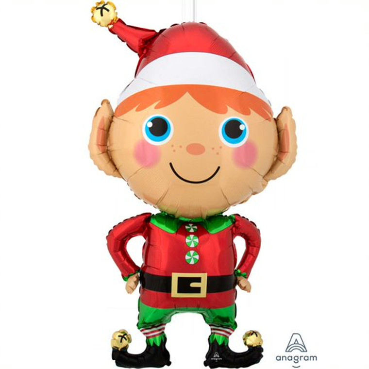 SuperShape XL Happy Christmas Elf