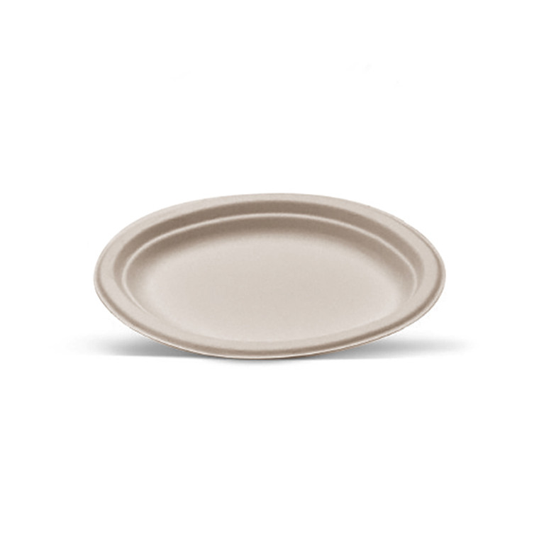 Unbleached Sugarcane Oval Plate Small 500PC