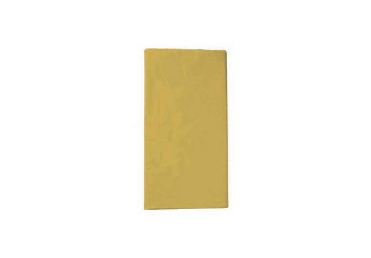 PAPER TABLE COVER GOLD  1370X2740MM PK 1