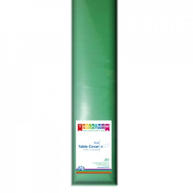 Reusable Green Tablecover Roll 1.2m wide x 30m long PK4