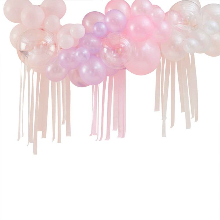 Pastel, Pearl & Ivory Balloon Arch Kit Pack of 50