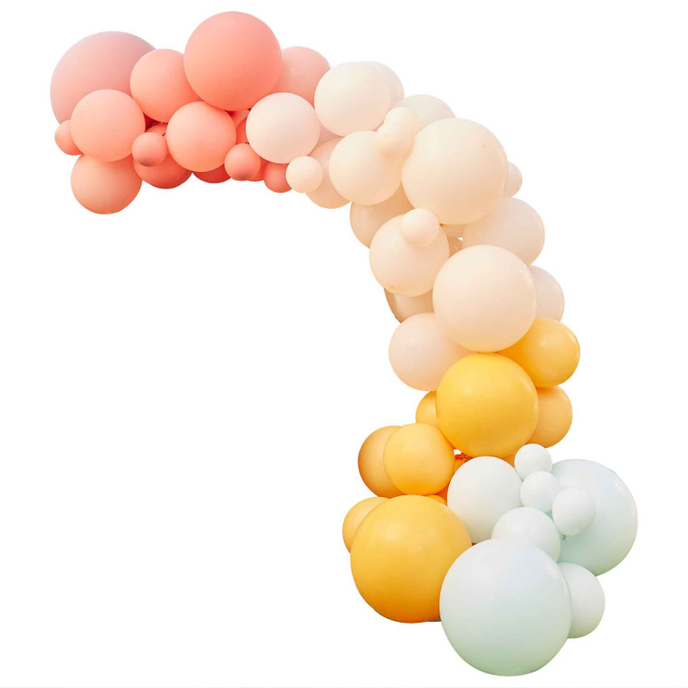 Muted Pastel Balloon Arch Kit Pack of 75