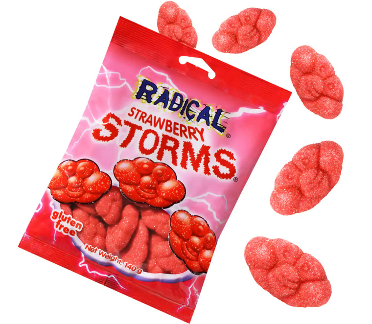 Radical Storm Clouds Strawberry 140g