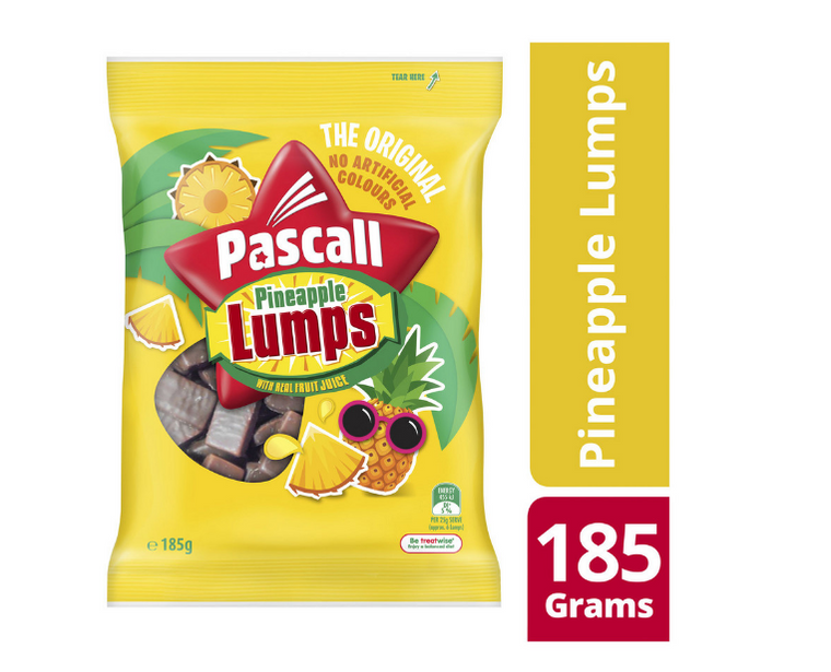 Pascall Pineapple Lumps Chocolate Candy 185g