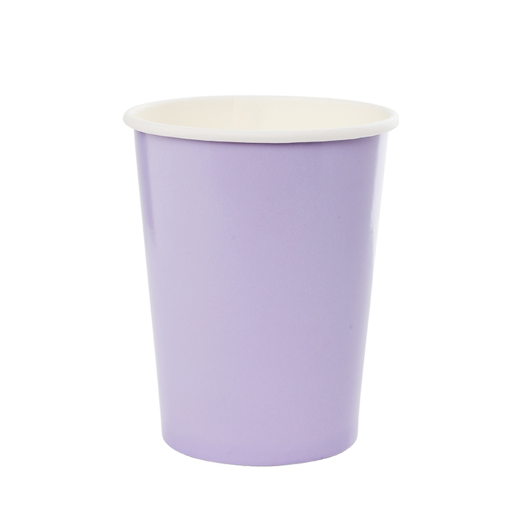 Pastel Lilac Paper Cup 260ml 10pk