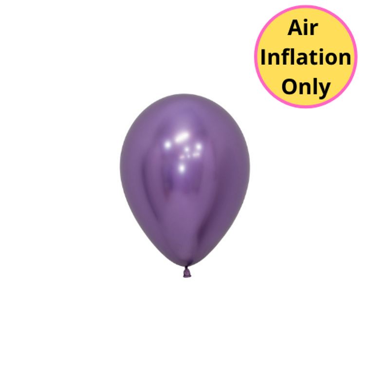 12cm Latex Balloons Reflex Purple 20pk