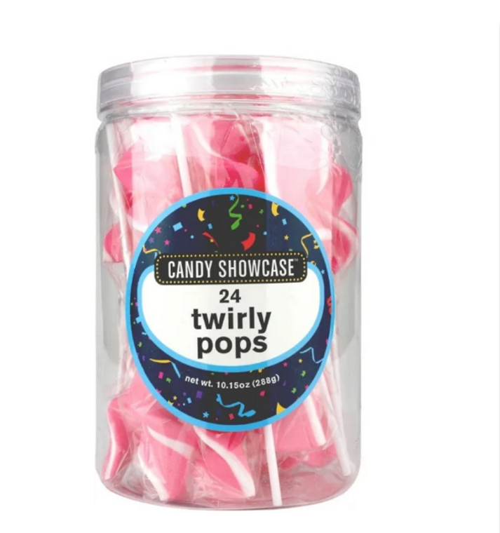 Shimmer Pink Twirly Pps 24PK 288g