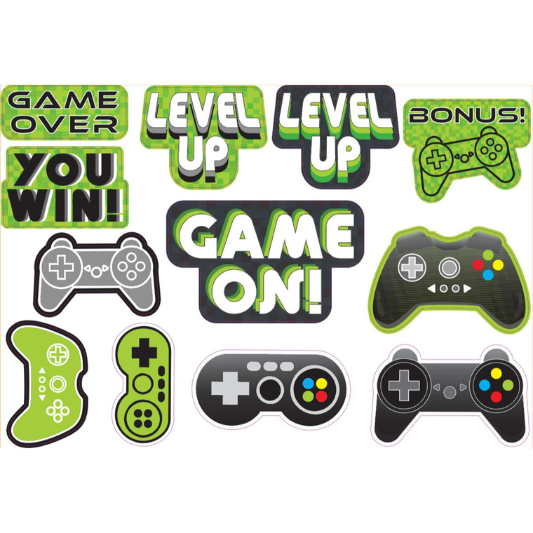 Level Up Gaming Cutouts Value Pack