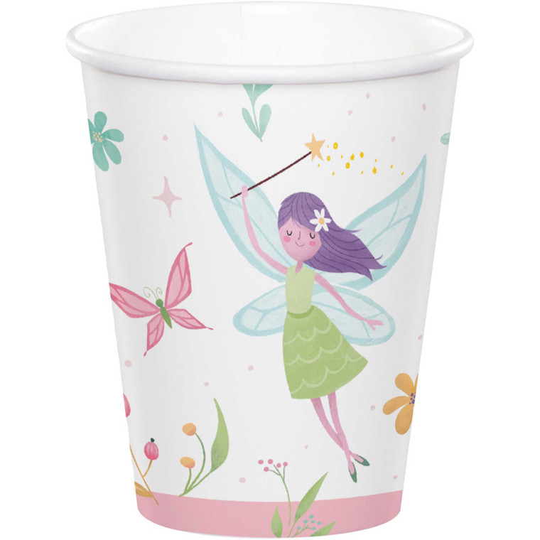 Fairy Forest Cups Paper 266ml 8PK