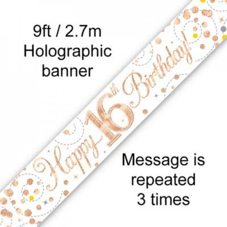 Banner 2.7M Sparkling Fizz Rose Gold  16