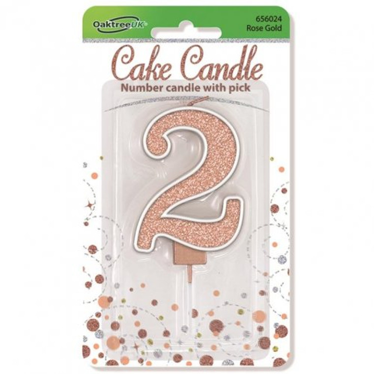 Candle 7.5cm Sparkling Fizz #2 Rose Gold P1