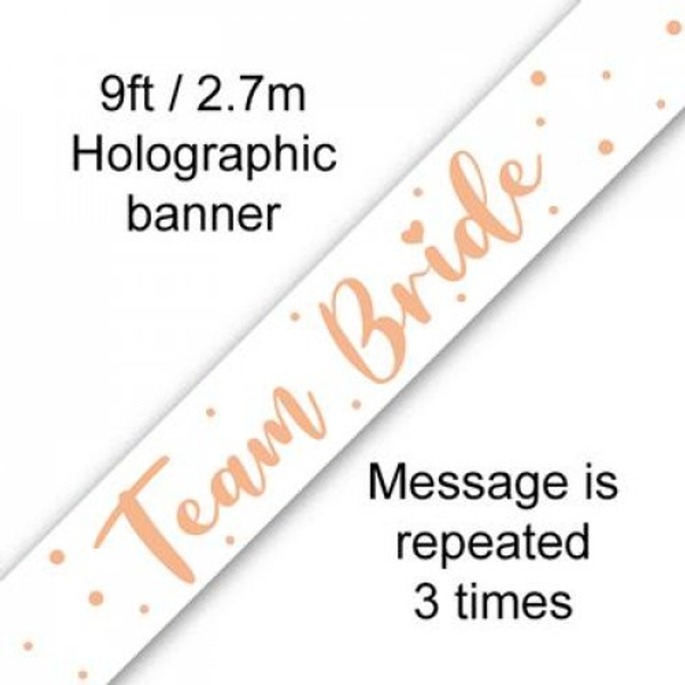 Banner 2.7M Team Bride
