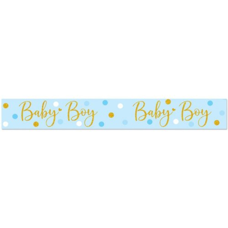 Banner 2.7M Dots Baby Boy