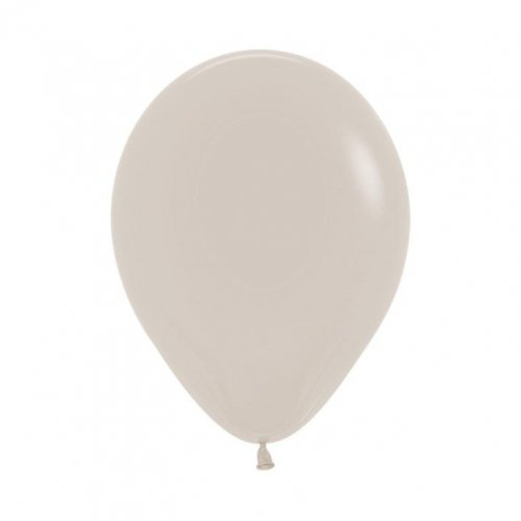 Fashion White Sand 30cm Sempertex Balloons Bag 100