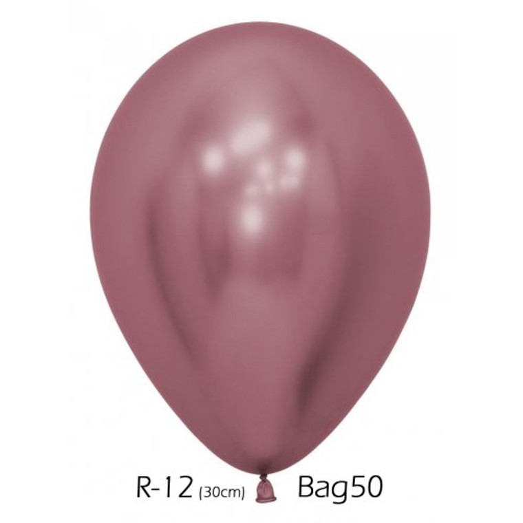 Reflex Pink 30cm Sempertex Balloons Bag 50