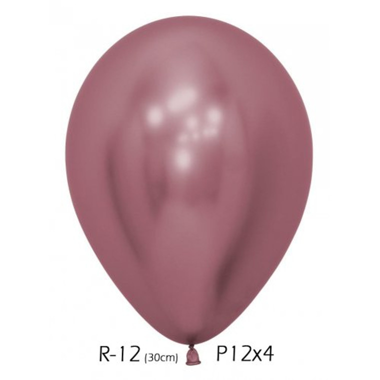 Reflex Pink  30cm Sempertex Balloons P12