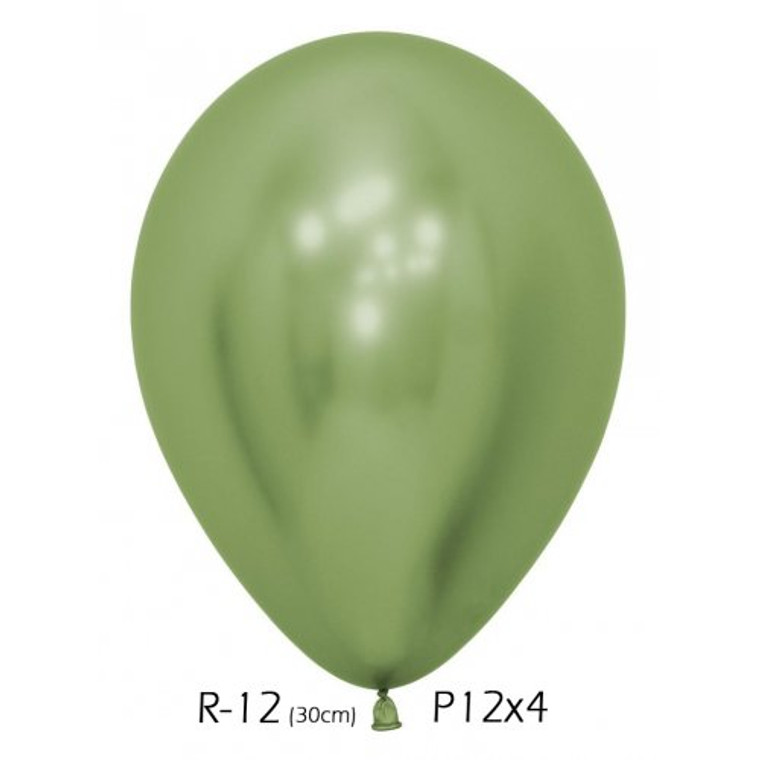 Reflex Lime Green 30cm Sempertex Balloons P12