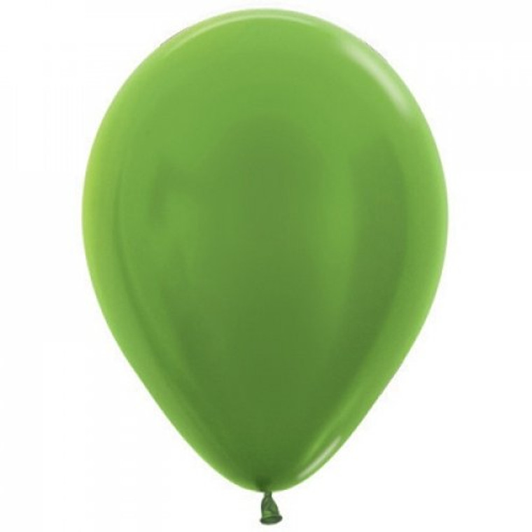 Metallic Lime Green 30cm Sempertex Balloons P25