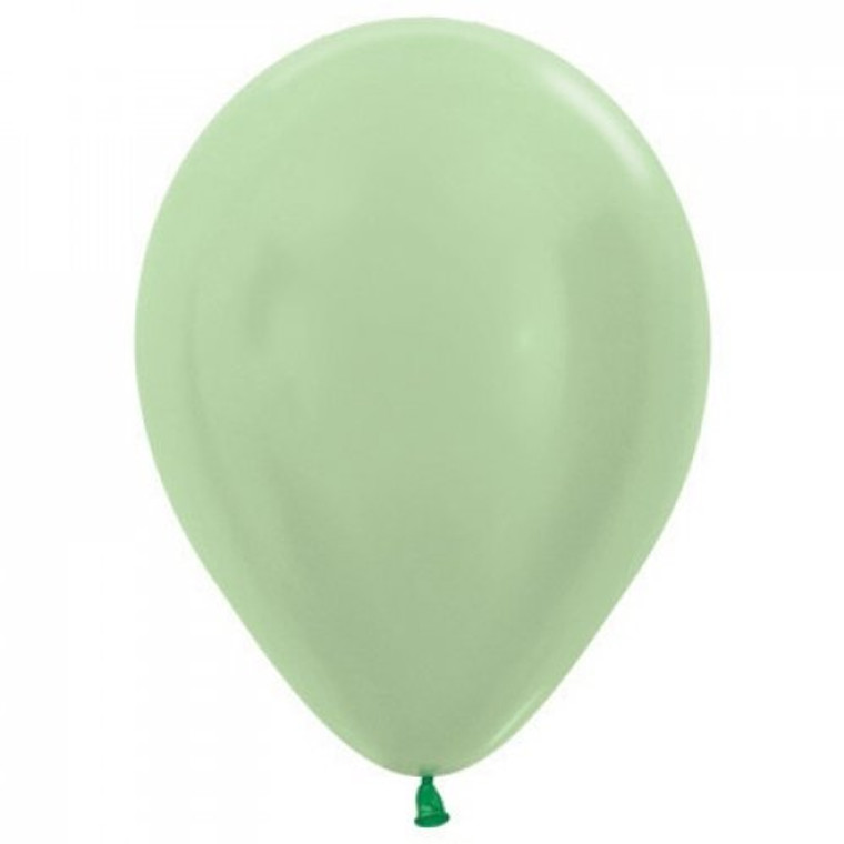 Satin Green 30cm Sempertex Balloons P25