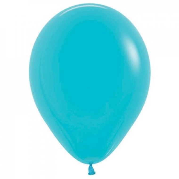 Fashion Caribbean Blue 30cm Sempertex Balloons P25