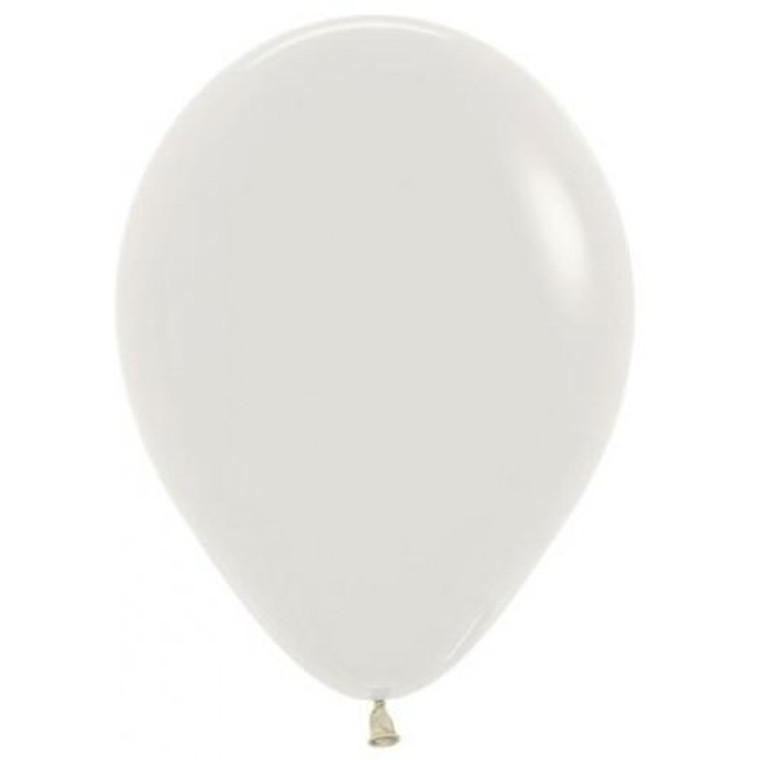 Pastel Dusk Cream 12cm Sempertex Balloons Bag 100