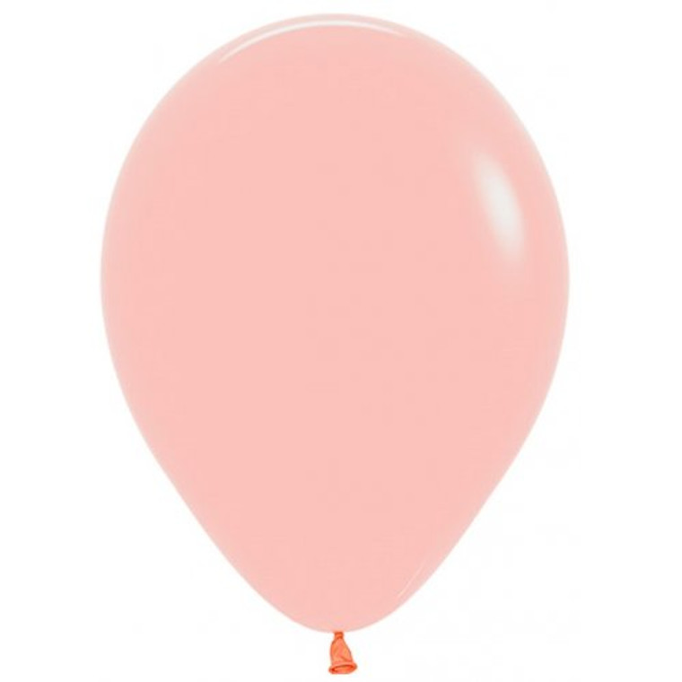 Matte Pastel Melon 30cm Sempertex Balloons Bag 100