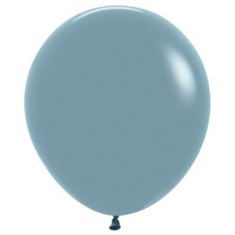 Pastel Dusk Blue 46cm Sempertex Balloons P25