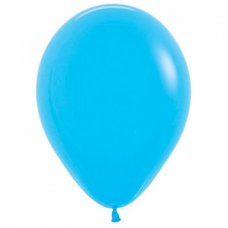 Fashion Blue 12cm Sempertex Balloons Bag 100