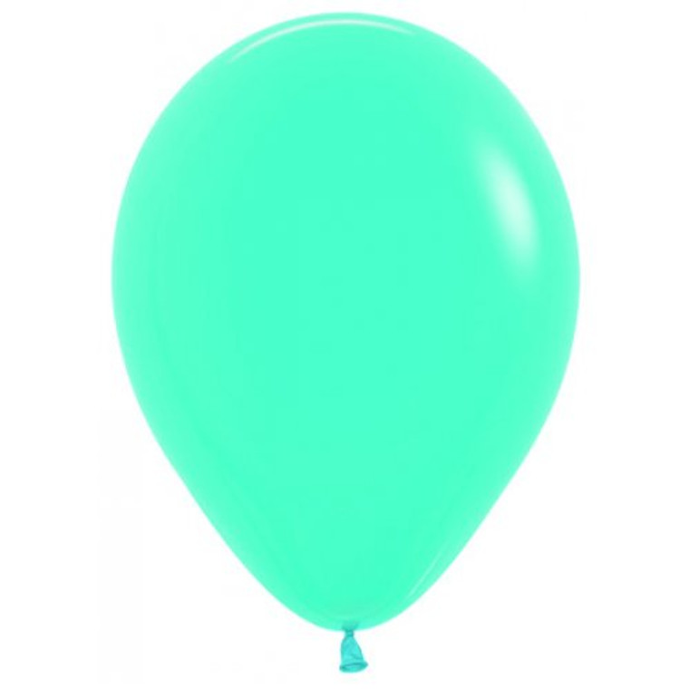 Fashion Caribbean Blue 12cm Sempertex Balloons Bag 100