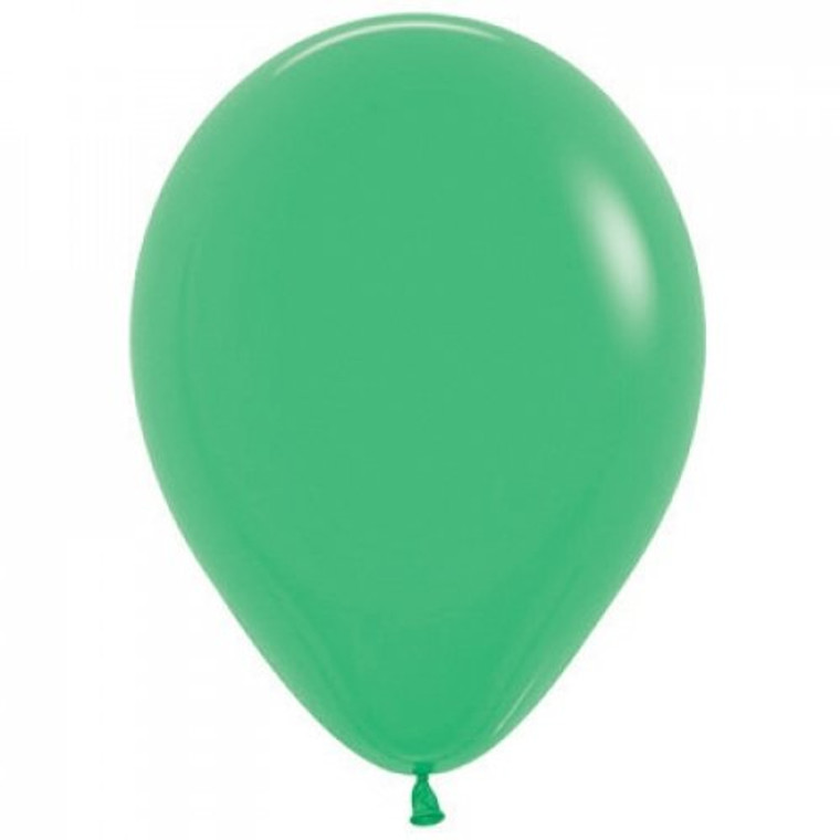 Fashion Green 12cm Sempertex Balloons Bag 100