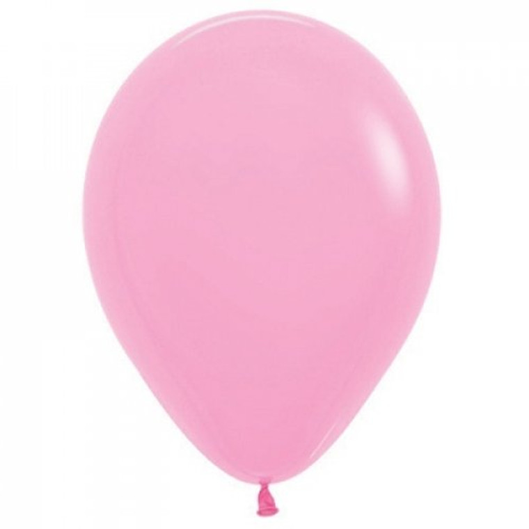 Fashion Pink 12cm Sempertex Balloons Bag 100
