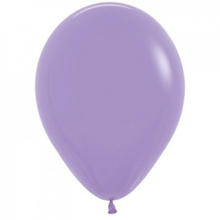 Fashion Lilac 12cm Sempertex Balloons Bag 100