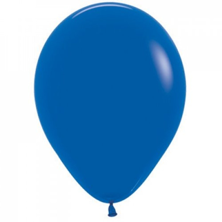 Fashion Royal Blue 12cm Sempertex Balloons Bag 100