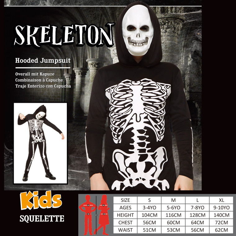 Skeleton Boy Costume