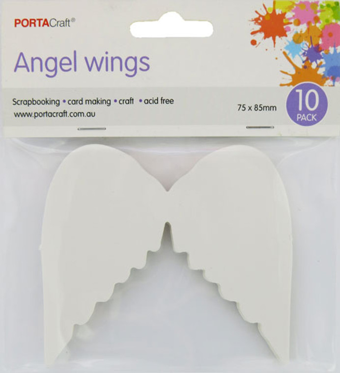 Angel Wings Cardstock DIY 10pk