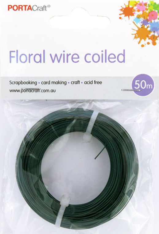 Floral Wired Coiled 50m